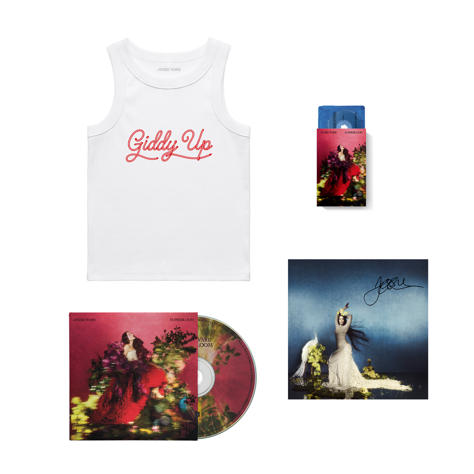 SIGNED GIDDY UP VEST TOP BUNDLE