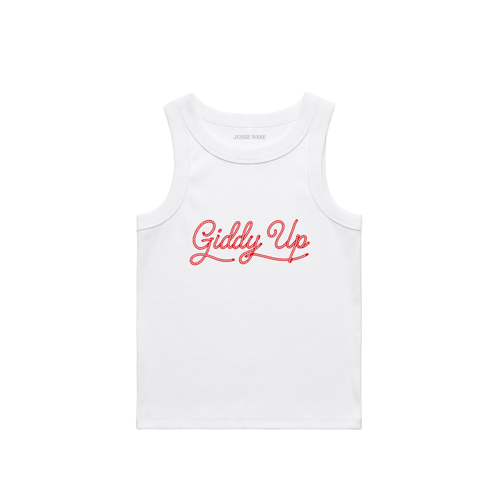 Jessie Ware - Giddy Up White Vest Top