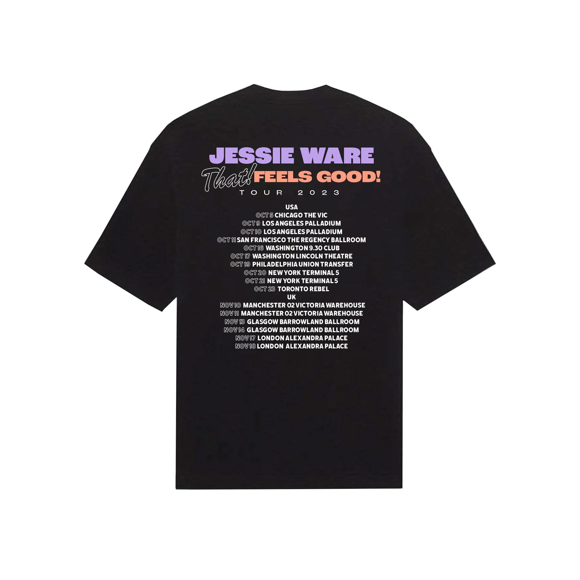 Jessie Ware - That! Feels Good! Tour Tee