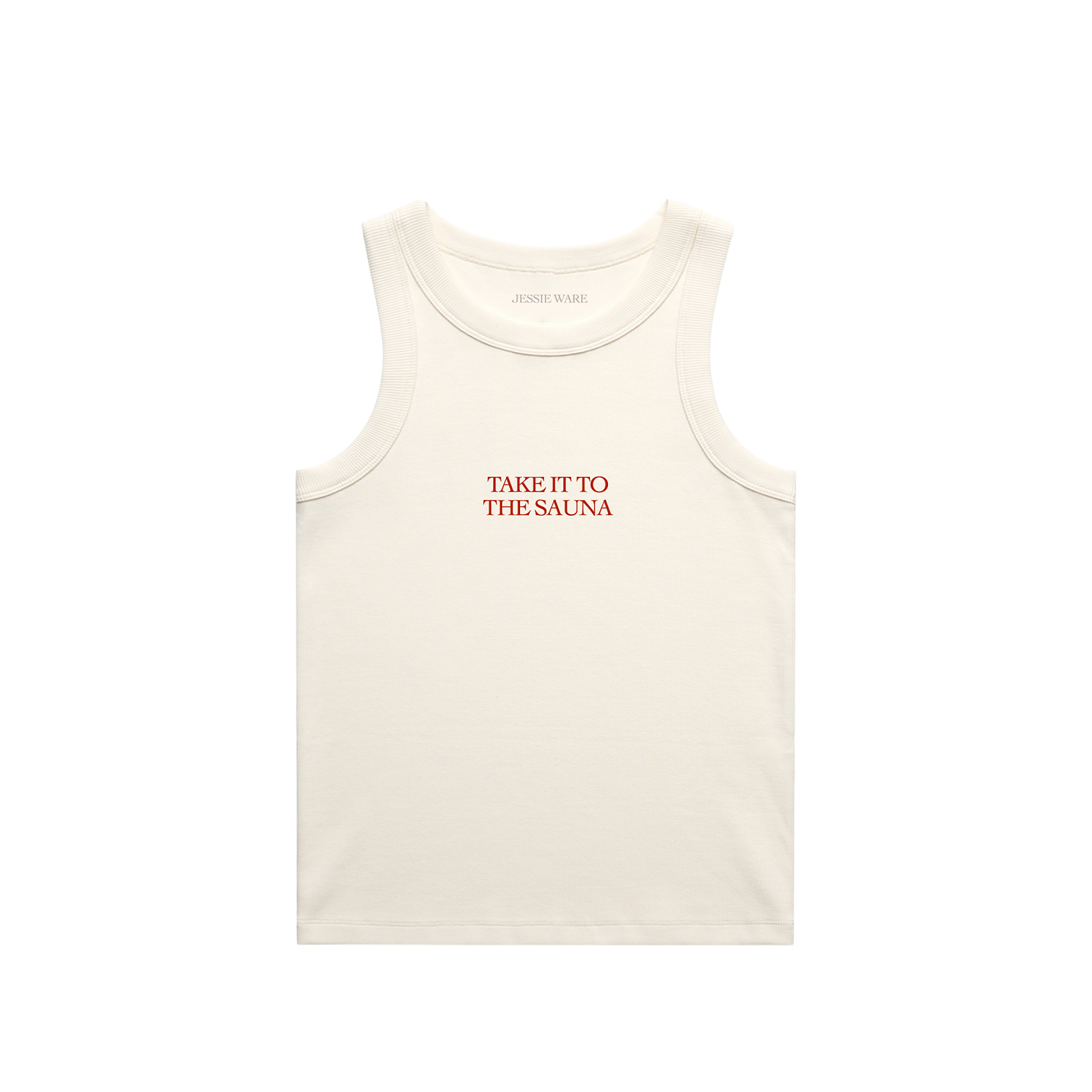 Jessie Ware - Sauna Off-White Vest Top